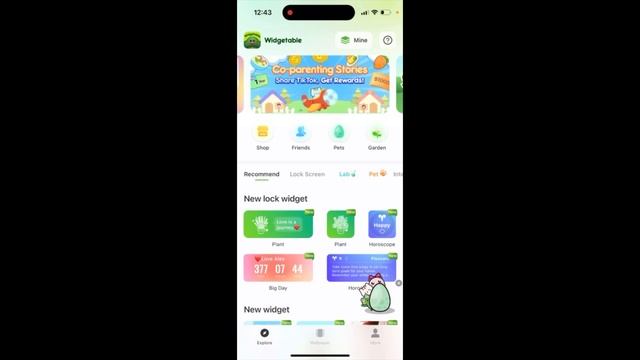 Widgetable app “We updated account system” - how to create an account? смотреть онлайн