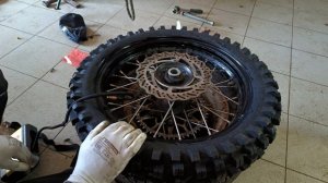 Ставим новые покрышки. Как бортировать колёса.