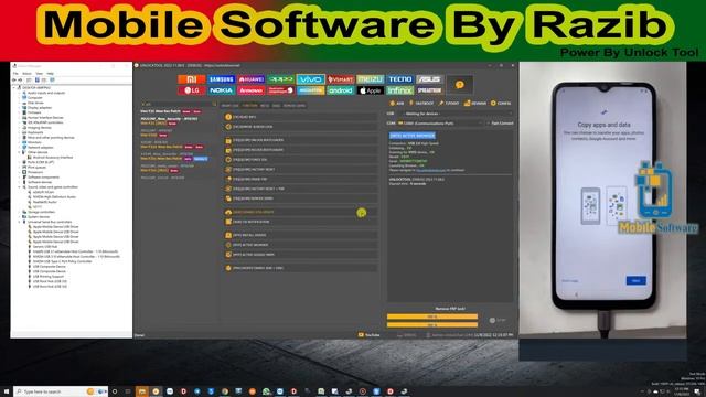 Vivo Y21 Bypass Frp New Security Support All Vivo Android 11 and 12 With UnlockTool смотреть онлайн