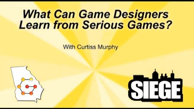 What Can Game Designers Learn From Serious Games смотреть онлайн