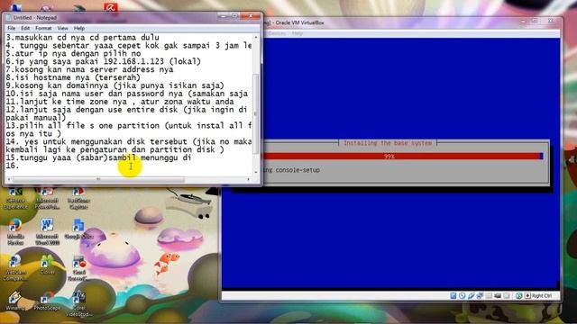 Install Debian cepat dengan Host Only dengan VirtualBox смотреть онлайн