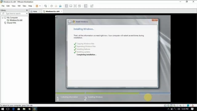 How to Install Windows Server 2008 in VMWare Virtual Machine смотреть онлайн