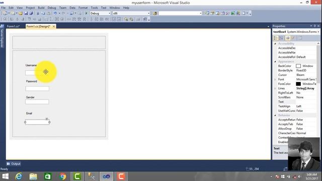 How to make signup form in C# using window form смотреть онлайн