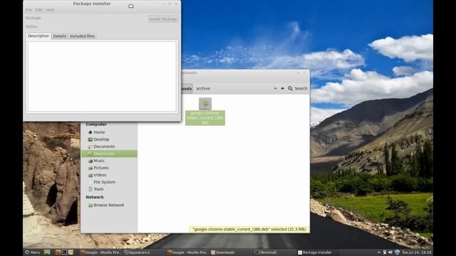 How To Install Google Chrome in Linux Mint 13/14 смотреть онлайн