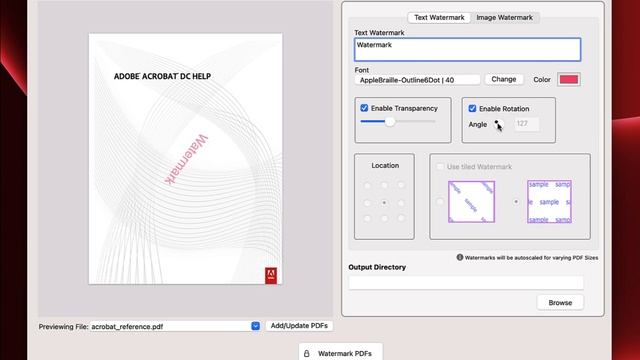 How to Watermark PDFs in Bulk in macOS смотреть онлайн
