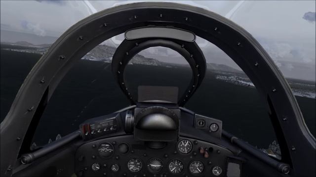 F9F Panther (Vertigo) at Whidbey Island, WA (FSX) смотреть онлайн