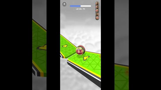 Going Balls Super Speedrun New Update level 74 смотреть онлайн