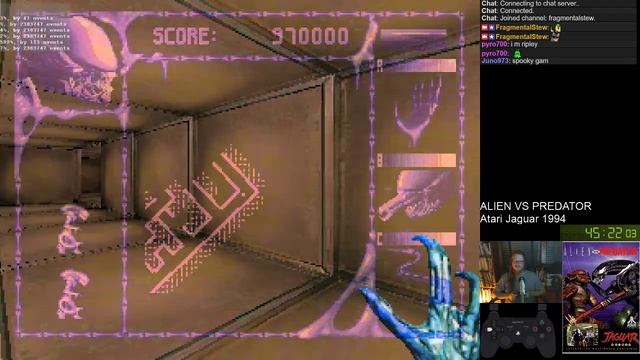 ALIEN VS PREDATOR Jaguar - Alien Campaign Playthrough