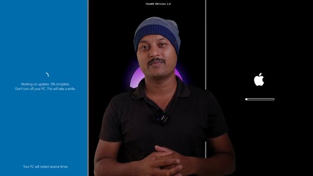 Windows, macOS, and Linux Update Theme for IT Employee смотреть онлайн