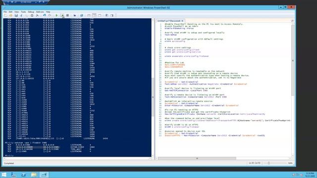 Basic PowerShell Remoting смотреть онлайн