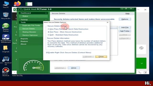 Quick Heal antivirus secure delete | How to secure delete in quick heal antivirus windows 11/10/8/7 смотреть онлайн