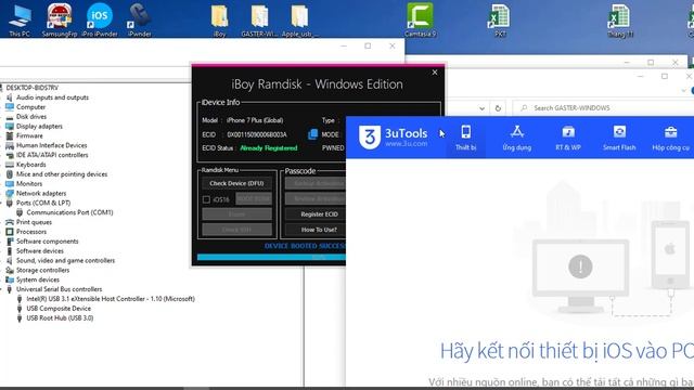 7Plus Bypass Hello ok by iBoy Ramdisk free - No Signal смотреть онлайн