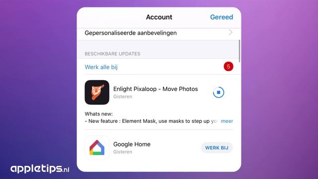 Mini screencast: Apps updaten vanaf iOS 13 en iPadOS смотреть онлайн