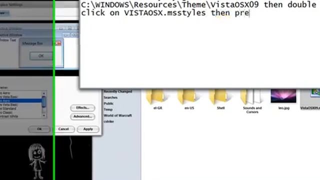 Mac Theme for Windows Vista Part 2 смотреть онлайн
