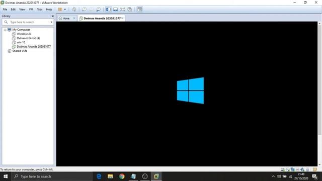 Cara Instal Ulang Windows 10 Dengan VMware | Dua Partisi | смотреть онлайн