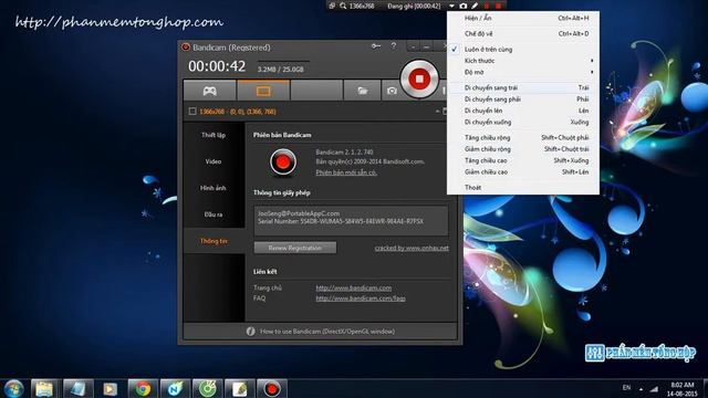 Bandicam Portable version 2.1.2.740 - Software video recording, recording, screen capture смотреть онлайн