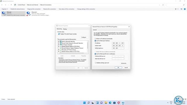 ✅ How To Set A Static IP Address in Windows 11 | Windows 11 Me Static IP Address Kaise Set Kare смотреть онлайн