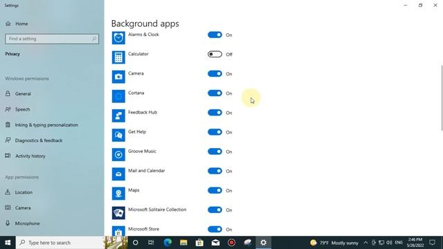Disable Windows 10 background apps смотреть онлайн