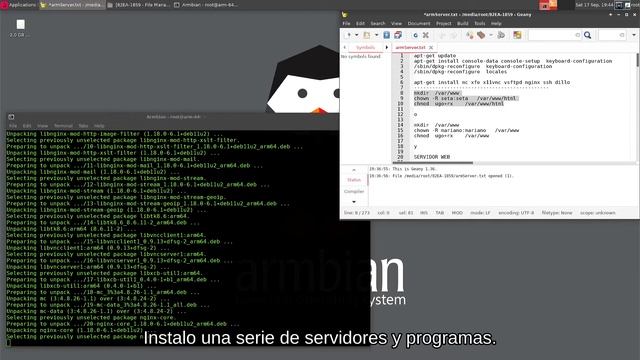 X96mini Instalar Linux + Servidor WEB смотреть онлайн