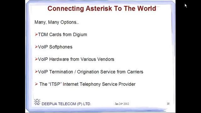 IP Telephony_VoIP Series (Session 4)_ Open source in IP-Telephony - Asterisk смотреть онлайн