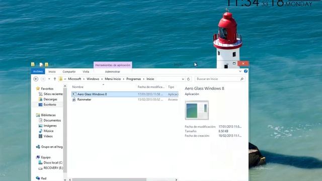 Activar aero glass en windows 8 sin fallas смотреть онлайн