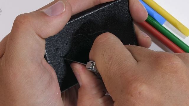 This phone fits in a WALLET! - Durability Test! смотреть онлайн