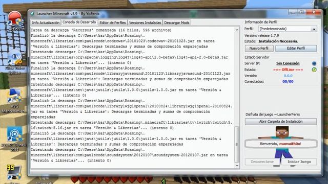 TUTORIAL COMO INSTALAR MINECRAFT 1.7.9 Y 1.7.2 смотреть онлайн