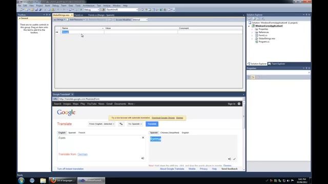 Localization in visual studio .NET смотреть онлайн