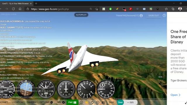 GeoFS The First Flight