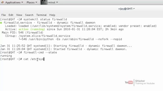 34 check the status of firewall and activate ip forwarding смотреть онлайн