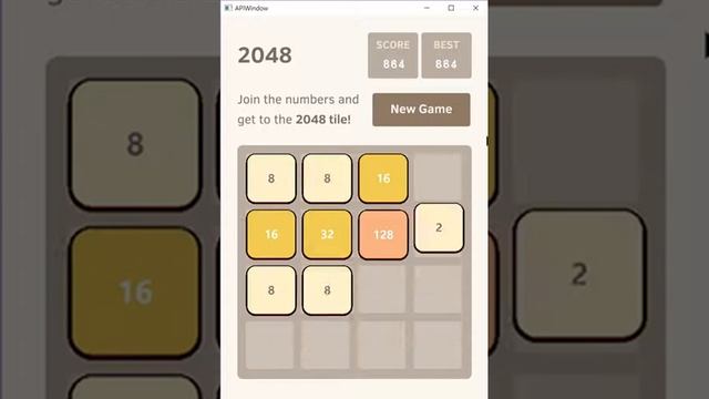 [SGA] WinAPI 하루 숙제 - 2048 게임 смотреть онлайн
