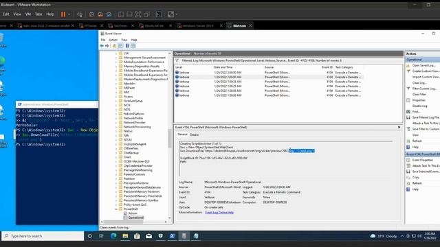 Powershell Blue Team Demo Video - Investigating Event Logs смотреть онлайн