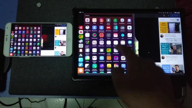 VNC Server Test on Ubuntu Touch (for fun only 😆) смотреть онлайн