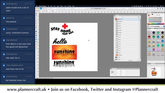 Creating text comparison - Affinity designer and Adobe Illustrator смотреть онлайн