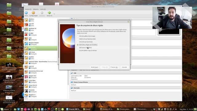 VirtualBox - Testando sistemas operacionais SEM FORMATAR! смотреть онлайн
