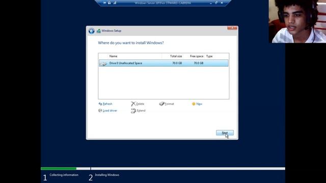 1.1 Instalación de Windows Server 2019 Datacenter (Experiencia de escritorio) en Hyper-v смотреть онлайн