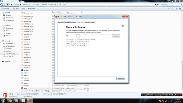 how to Set up Microsoft Office 2016 Pro Plus Nov 2016 32Bit 64Bit смотреть онлайн