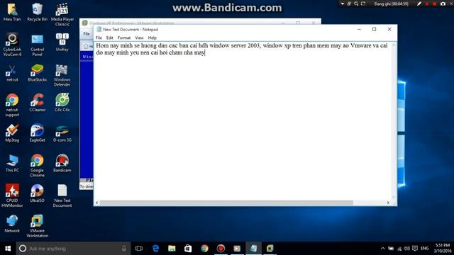Cách cài Window server 2003 và window xp trên máy ảo Vmware_Part 1 смотреть онлайн