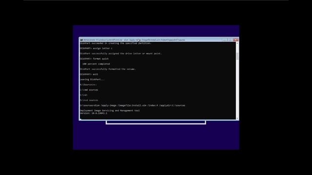 Instalowanie Windowsa 10 w folderze con смотреть онлайн