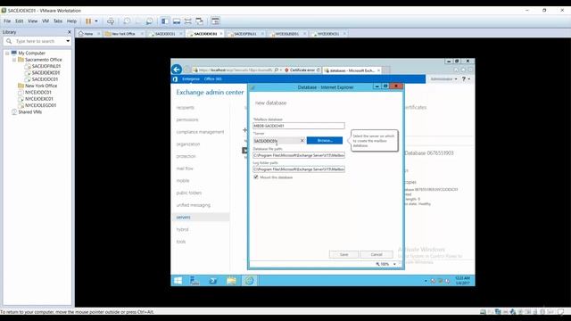 44 Lab Creating Mailbox Databases смотреть онлайн