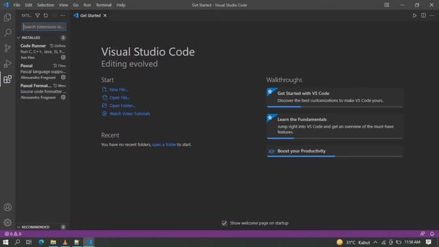 Compile Pascal ke VS Code смотреть онлайн
