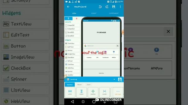 Create a browser app part 3: progress bar webview смотреть онлайн