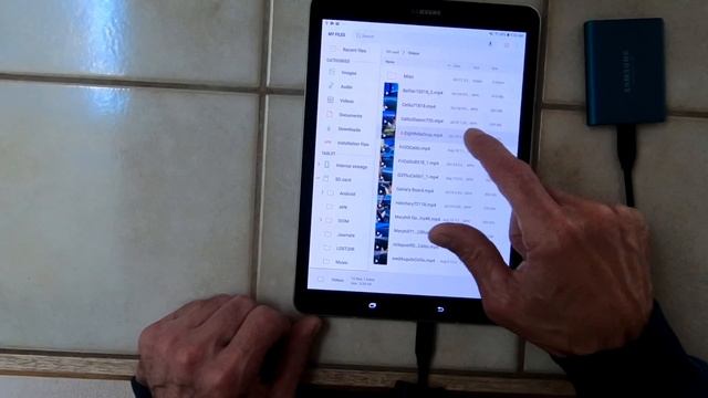 Samsung T5 SSD - Transferring files to an Android Device смотреть онлайн