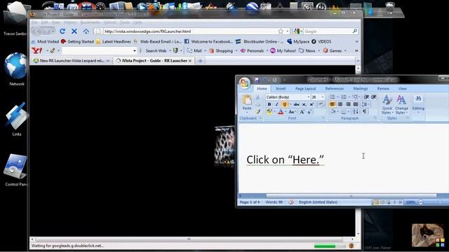Apple Dock for Windows Computer (XP/Vista) смотреть онлайн