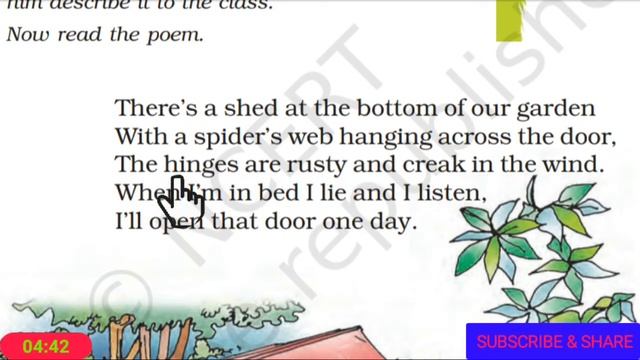 The Shed Class 7 poem 3 English Honeycomb with explanation in Hindi смотреть онлайн
