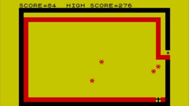 Crazy Painter - ZX Spectrum - Unreal Speccy Portable 0.0.57 emulator смотреть онлайн