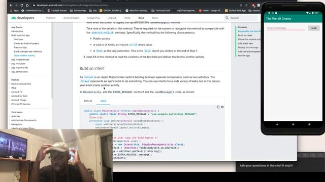 Chuma's Livestream - learning android 1 смотреть онлайн