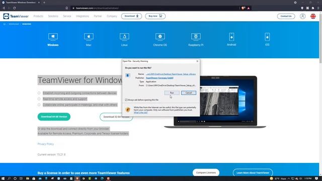 How to download and install TeamViewer on windows 10 in 2021 смотреть онлайн