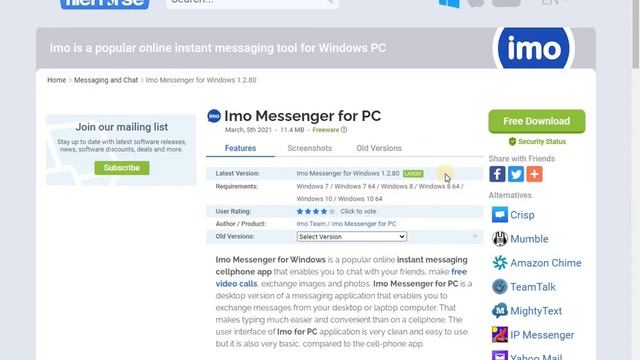 How to download imo messenger for pc free смотреть онлайн