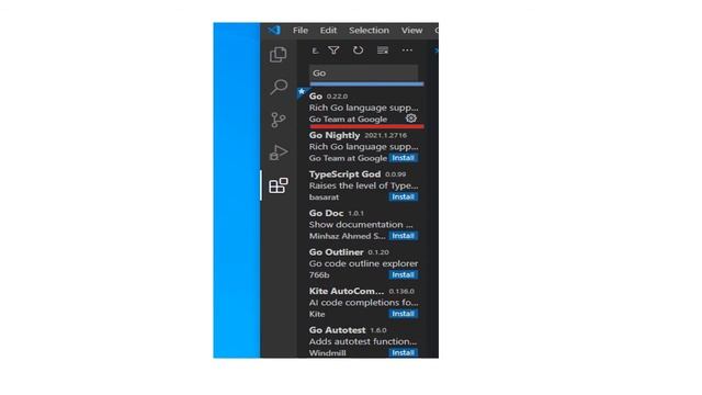 Golang VS Code Setup смотреть онлайн